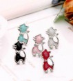 AB018   甜心馬卡系列♥甜咪♥不銹鋼防敏耳釘【1對入】